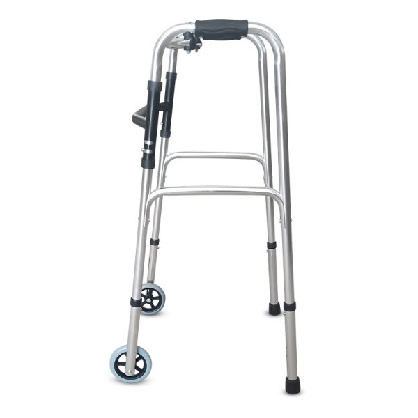 Hot Sale folding walker aluminium upright walker for adults Adjustable height walking frames walking aids for seniors - Image 4