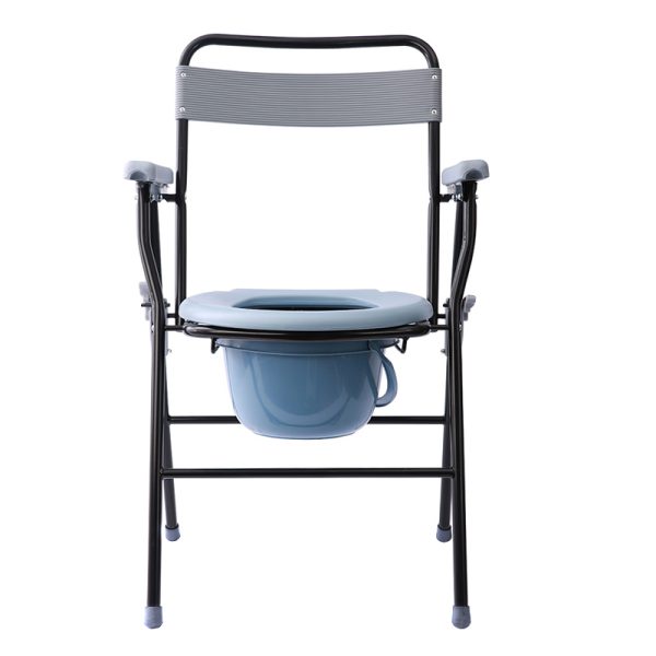 Hot sell Chairs Shower With Commode chair for elderly and disabled folding commode chair bedside toilets - Image 3