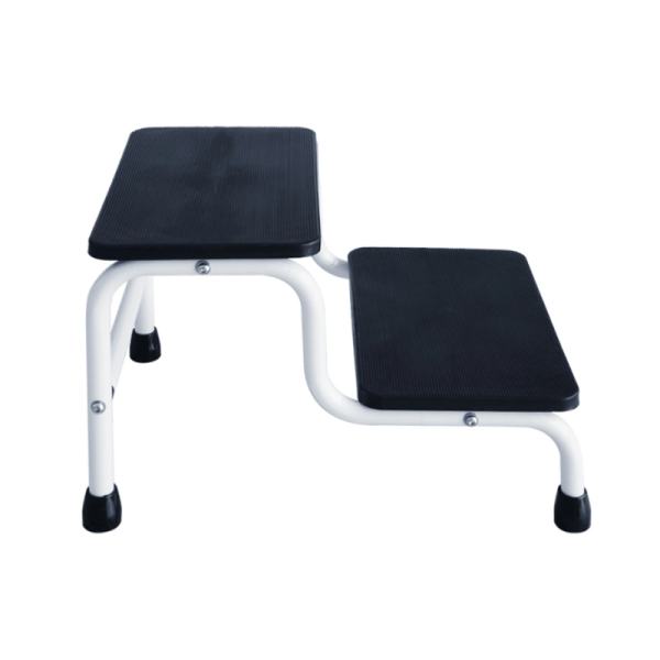 Metal Portable Medical Hospital Surgical Two Steps Double Foot Step Stool - Image 4