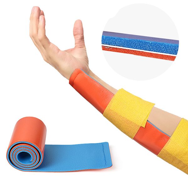 Lightweight First Aid Medical Aluminum Roll Sam Splint Waterproof Rolled Splint Sprain Leg Arm Fracture Splint 11 X92cm - Image 5