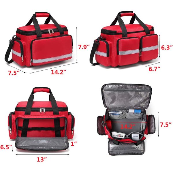 Eva First Aid Kit Outdoor Portable Household Medical Bag Travel Emergency Medical Supplies Storage Bag - Image 3