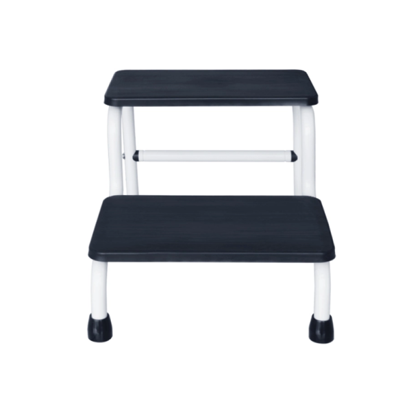 Metal Portable Medical Hospital Surgical Two Steps Double Foot Step Stool - Image 3