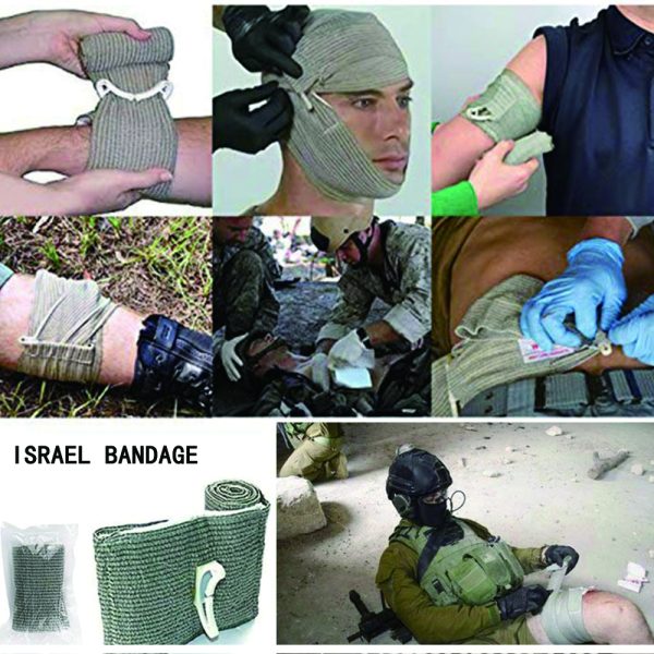 Outdoor survival tactical first aid kit accessories set tourniquet bandage chest seal and other products - Image 6