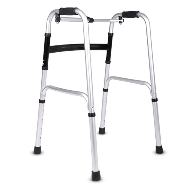 OEM/ODM China rehabilitation walker Aluminium Portable walking aid wheel front medica adult walker for elderly - Image 4