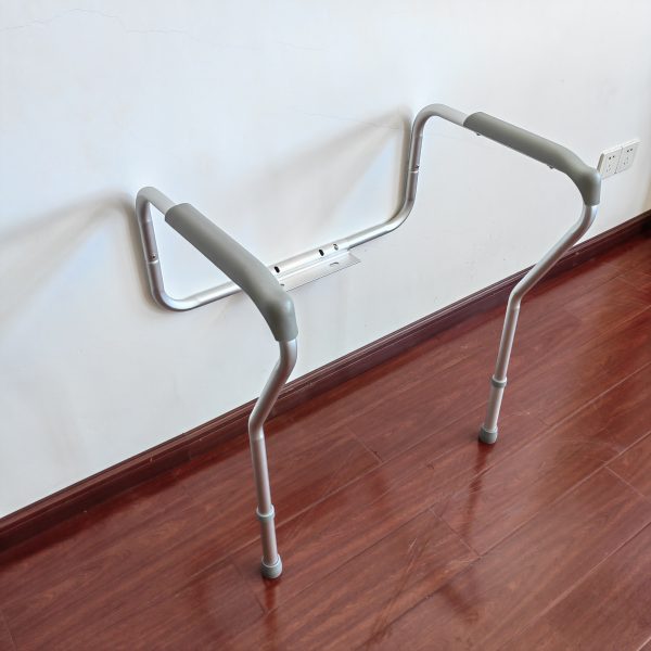 Hot Sale toilet stand up rack for Disabled and Elderly Easy Install with Adjustable Width/Height Toilet Safety Frame - Image 2