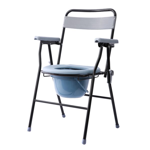 Hot sell Chairs Shower With Commode chair for elderly and disabled folding commode chair bedside toilets - Image 2