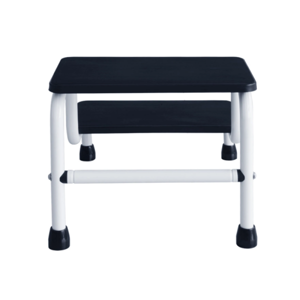 Metal Portable Medical Hospital Surgical Two Steps Double Foot Step Stool - Image 2