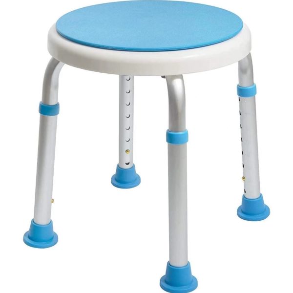 Hot Sale 360 Swivel bathroom stool for elderly Tool-Free Assembly Adjustable bathtub stool Bench shower chair for old - Image 2