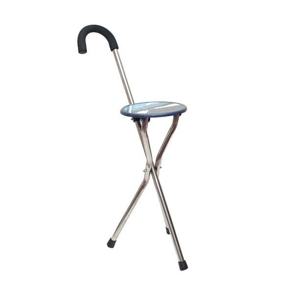 Wholesale Walking Stick with Seat Old Man's Walking Stick Crutch Walking Cane Elderly Walking Stick Handle Magic Cane Folding - Image 2