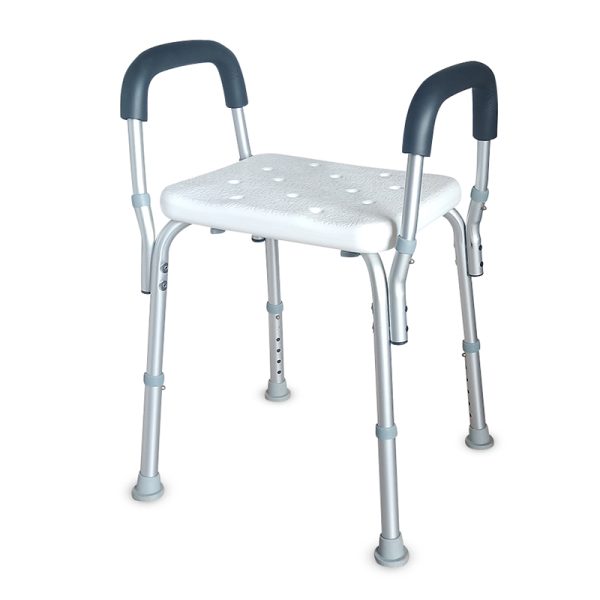 BQ403E Adjustable height  aluminum bathroom shower chairs for the elderly  disabled