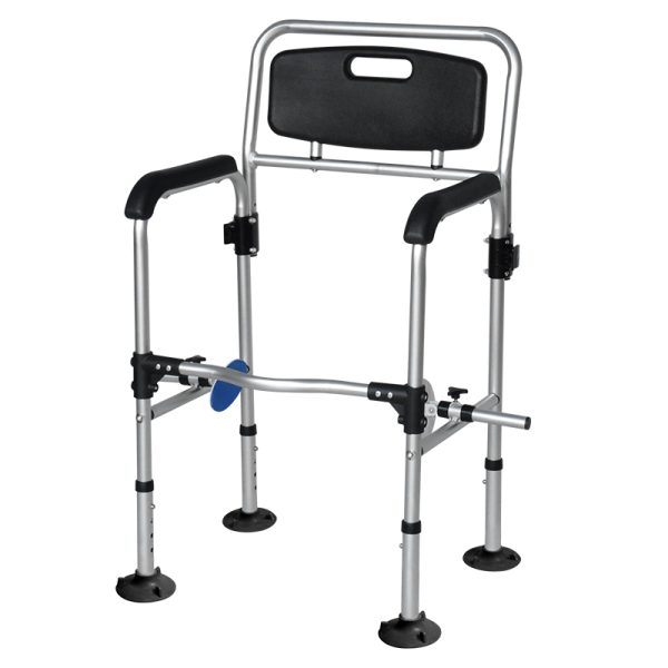 Duty Toilet Safety Rails Stand Alone - Toilet Safety Rails for Elderly,Handicapped Fits Most Toilets - Image 4