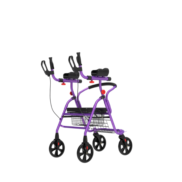 adjustable European design beach light weight bariatric mobility elderly drive medical wheel walker rollator for disable - Image 3