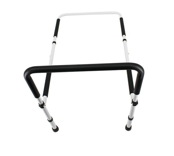 Adjustable Bed Assist Rail Handle With Storage Pocket Height Adjustable Bed Rails For Elderly Adults Assistance - Image 4