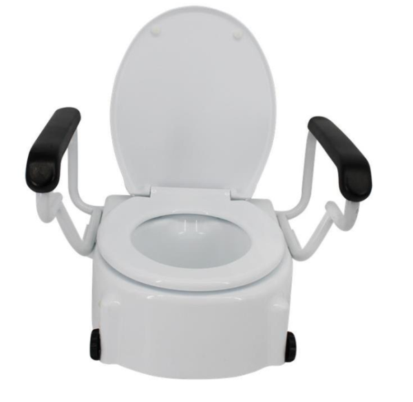 Medical disabled elderly people bathroom portable cover Elevates Raised toilet seat - Image 6