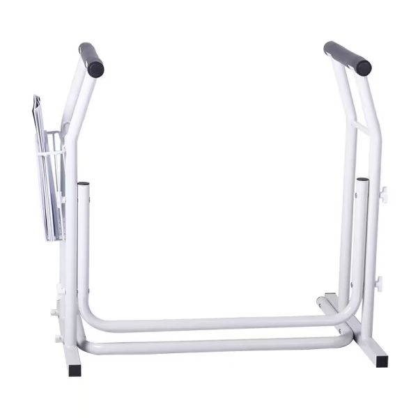 Bathroom Safety Assist Frame Toilet Assist Aluminum Commode Stability Handrails For Elderly toilet safety rails - Image 3