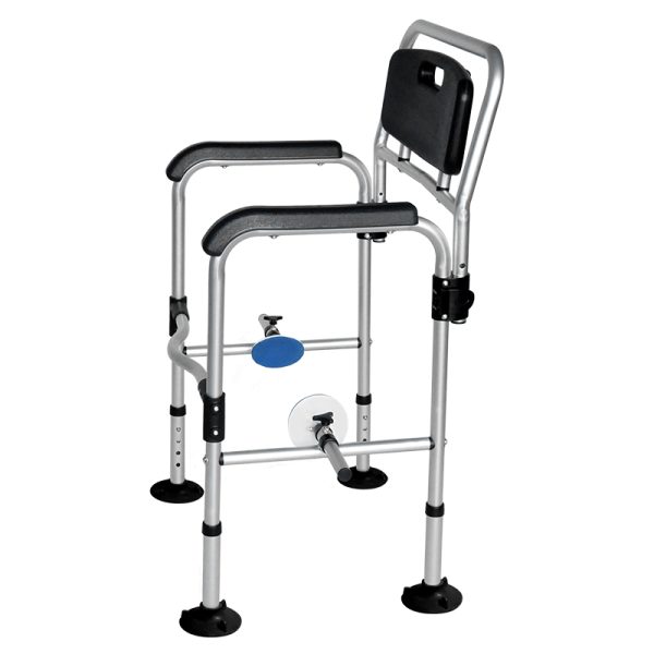 Duty Toilet Safety Rails Stand Alone - Toilet Safety Rails for Elderly,Handicapped Fits Most Toilets - Image 6