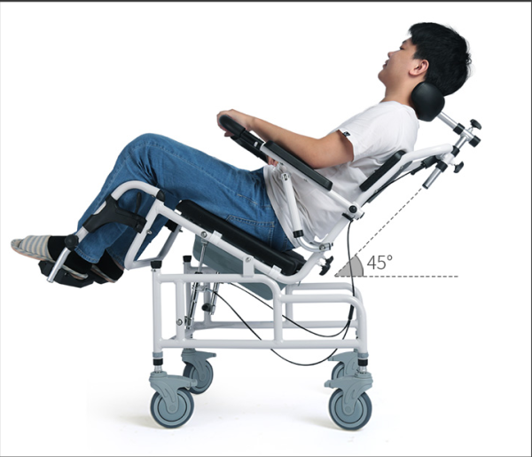 Anti-Skid Metal Folding Commode Toilet Chair for Disabled Older Disable People Products steel Metal Commode Chair - Image 2