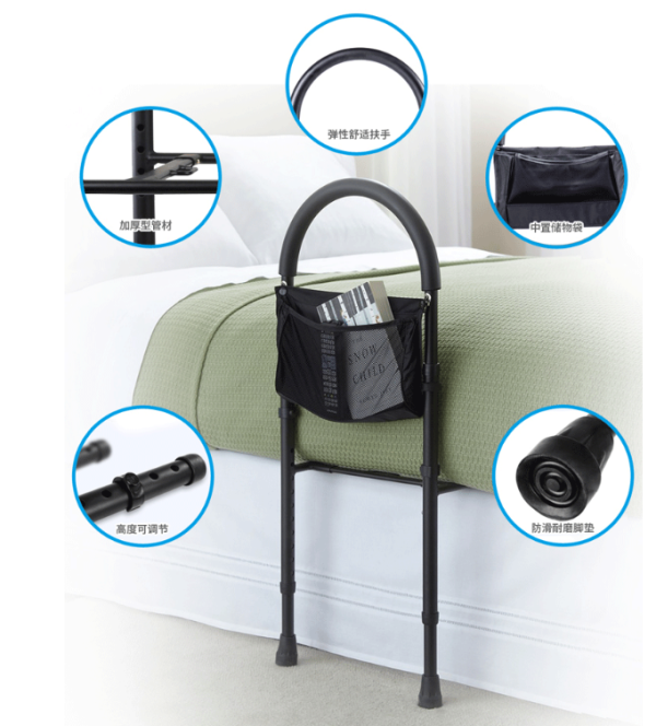 BQ-708B Adjustable Blanket Support Lifter Heavy Duty Steel Support Ideal for Arthritis Restless Legs Surgery Recovery - Image 5