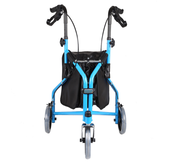 3 Wheel Walking aids Lightweight Rollator chair with Luxury shopping bag