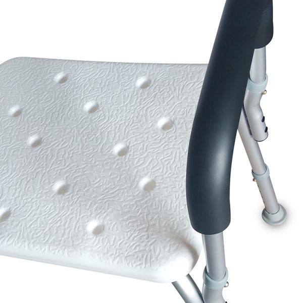 BQ403E Adjustable height  aluminum bathroom shower chairs for the elderly  disabled - Image 3